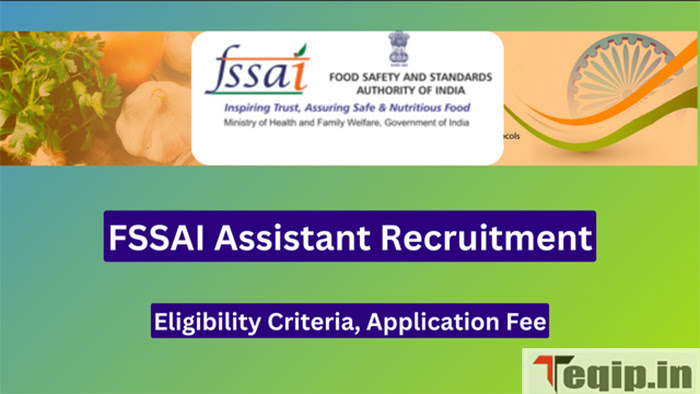 FSSAI Assistant Recruitment