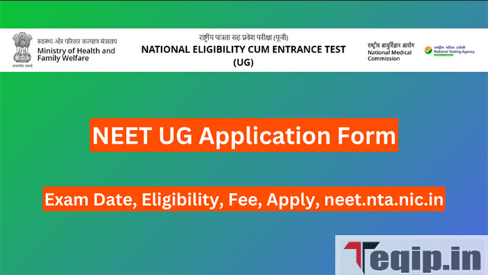 NEET UG Application Form