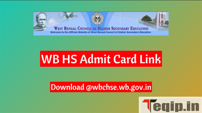 WB HS Admit Card