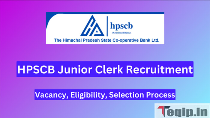 HPSCB Junior Clerk Recruitment