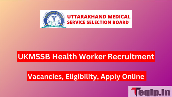 UKMSSB Health Worker Recruitment