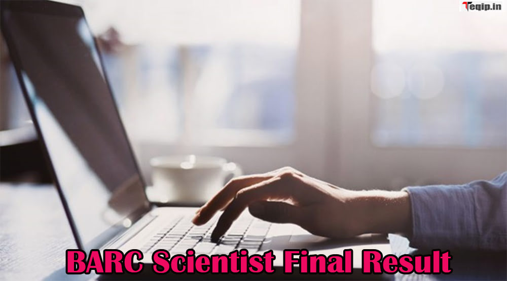 BARC Scientist Final Result