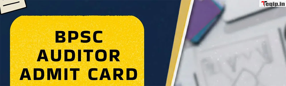 BPSC Auditor Admit Card