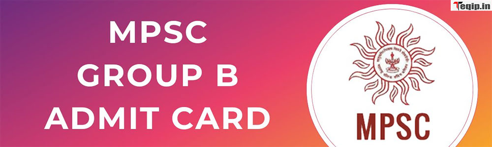 MPSC Group B Hall Ticket