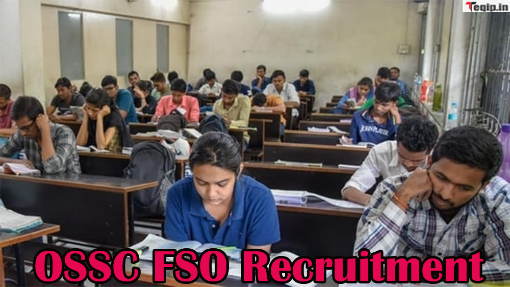 OSSC FSO Recruitment