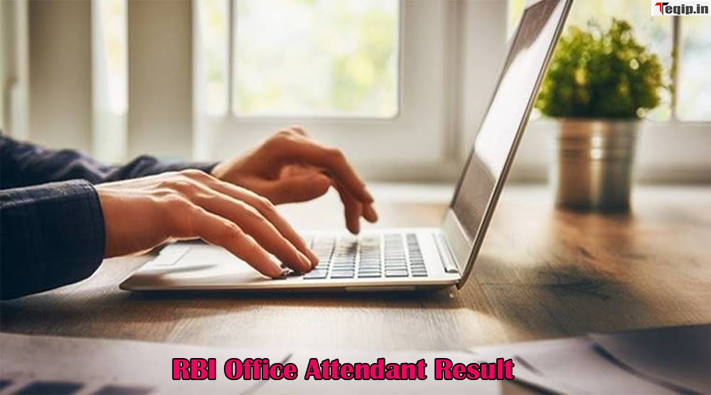 RBI Office Attendant Result