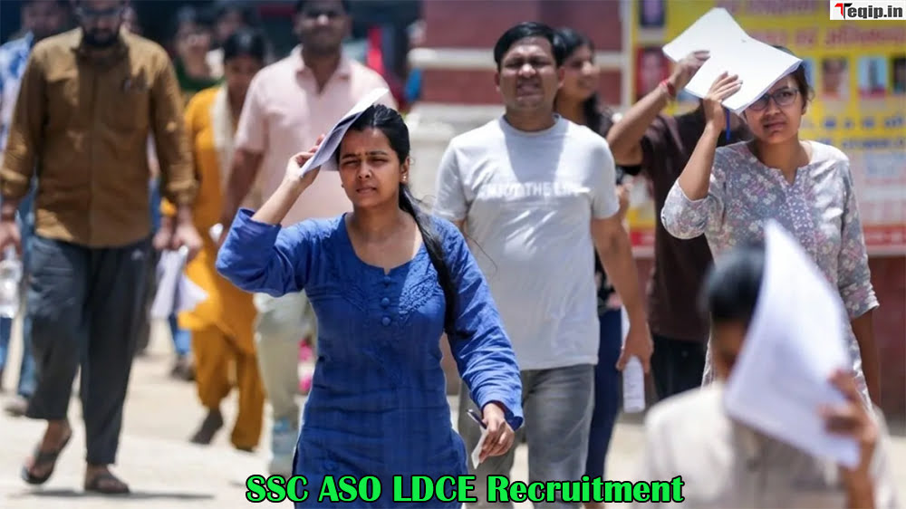SSC ASO LDCE Recruitment