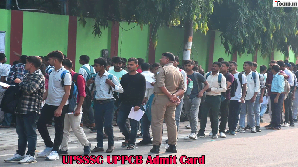 UPSSSC UPPCB Admit Card