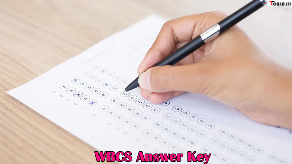 WBCS Answer Key