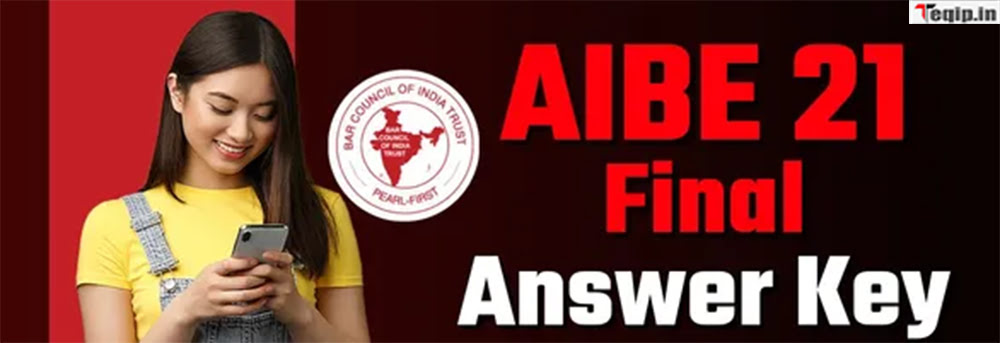 AIBE 21 Final Answer Key