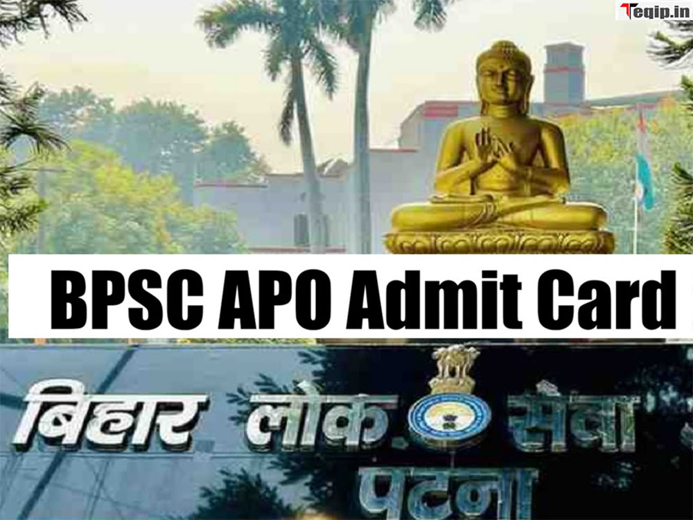 BPSC APO Admit Card