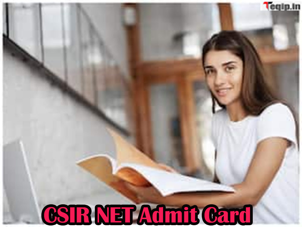 CSIR NET Admit Card