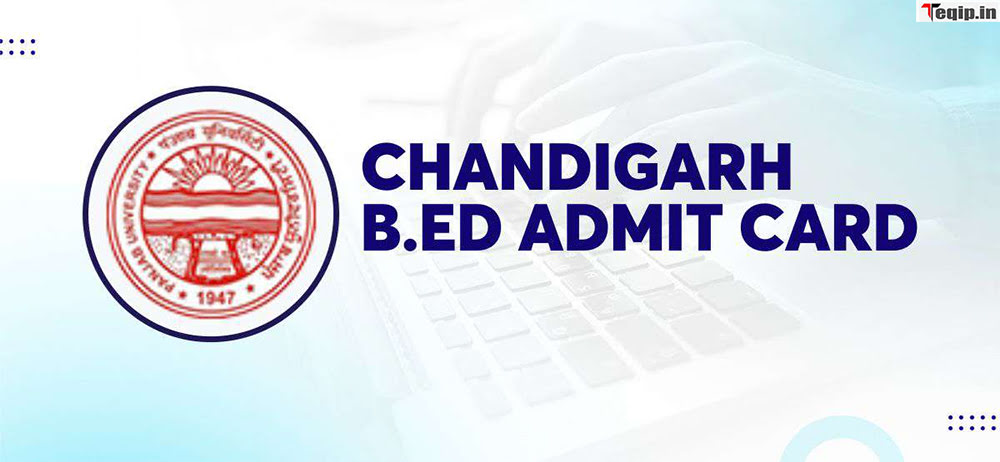 Chandigarh B.Ed Admit Card