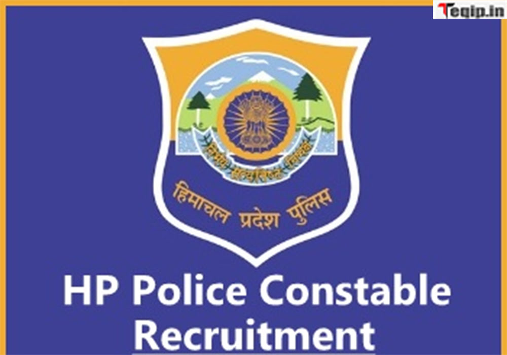 HP Police Constable Notification