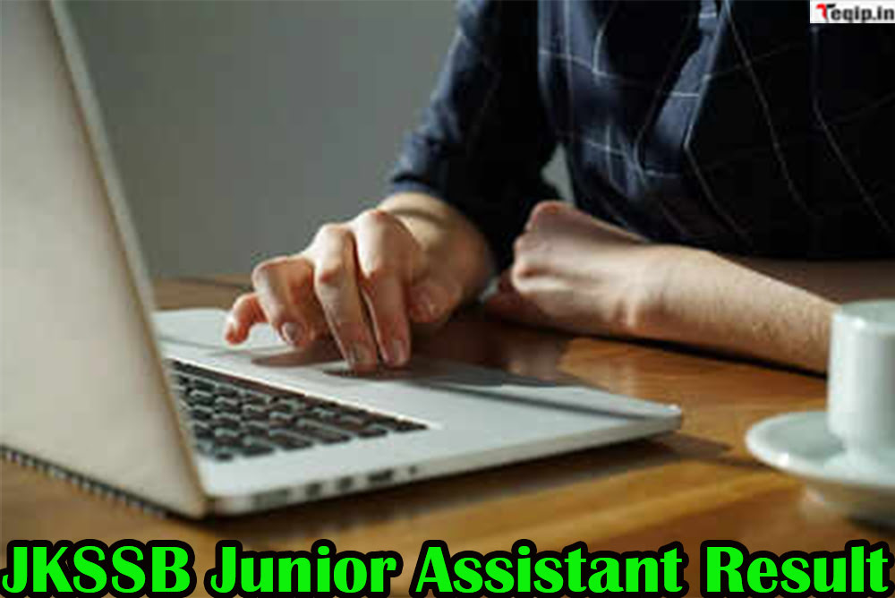 JKSSB Junior Assistant Result