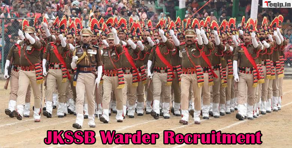 JKSSB Warder Recruitment