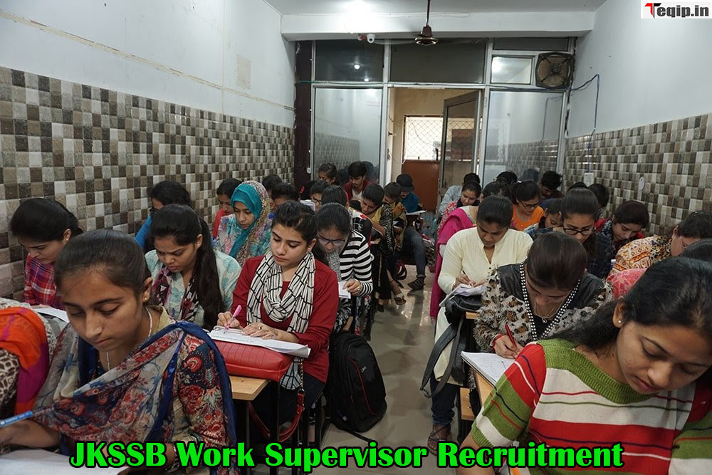 JKSSB Work Supervisor Recruitment