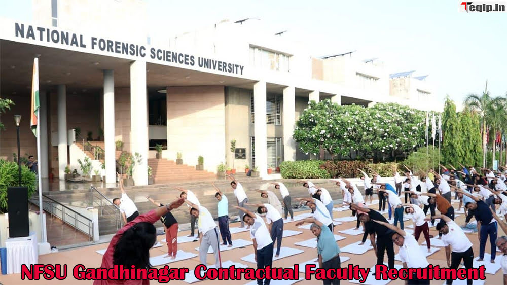 NFSU Gandhinagar Contractual Faculty Recruitment