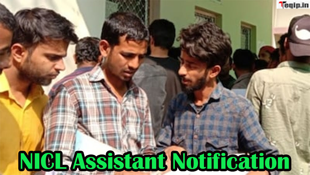 NICL Assistant Notification