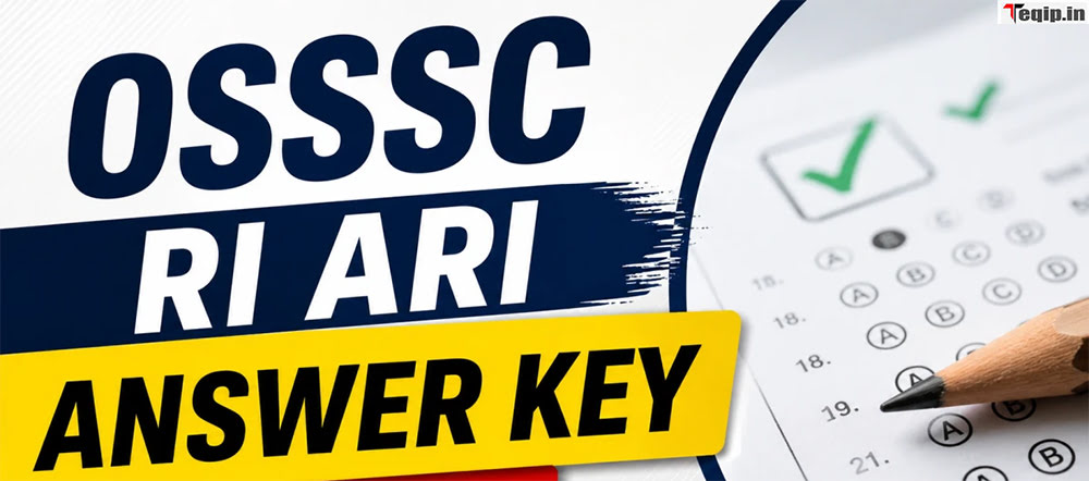 OSSSC RI ARI Answer Key