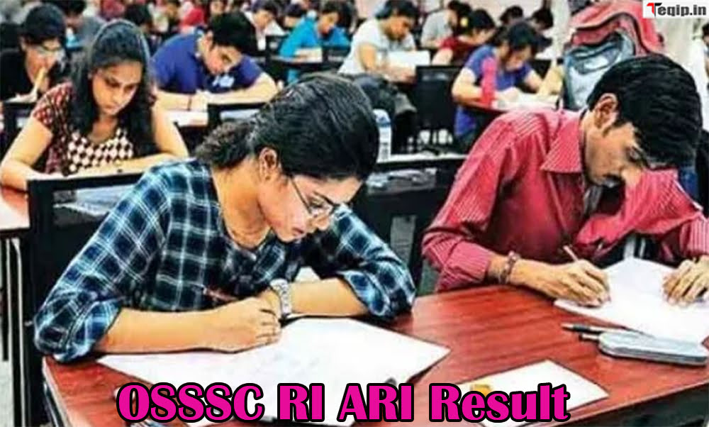 OSSSC RI ARI Result