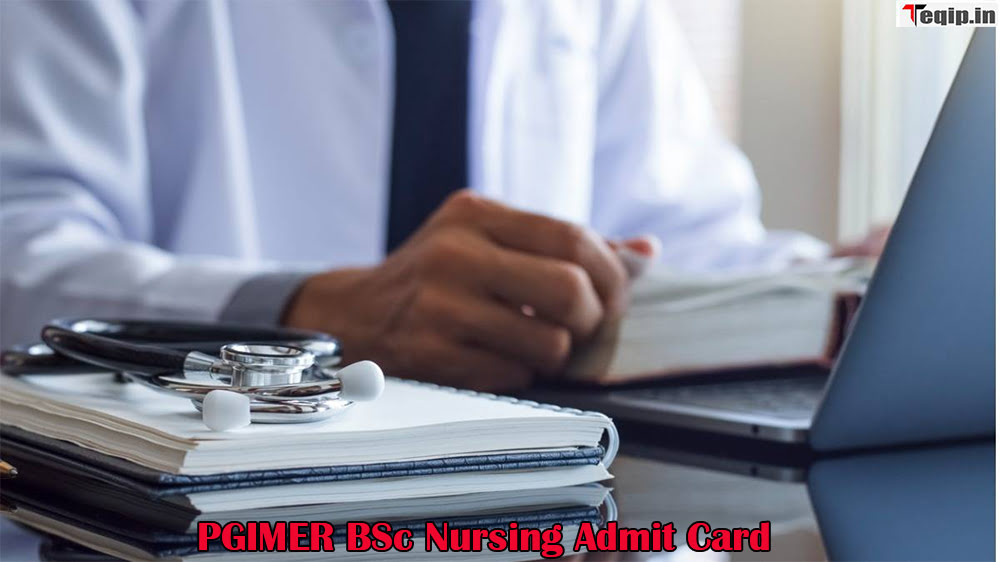 PGIMER BSc Nursing Admit Card