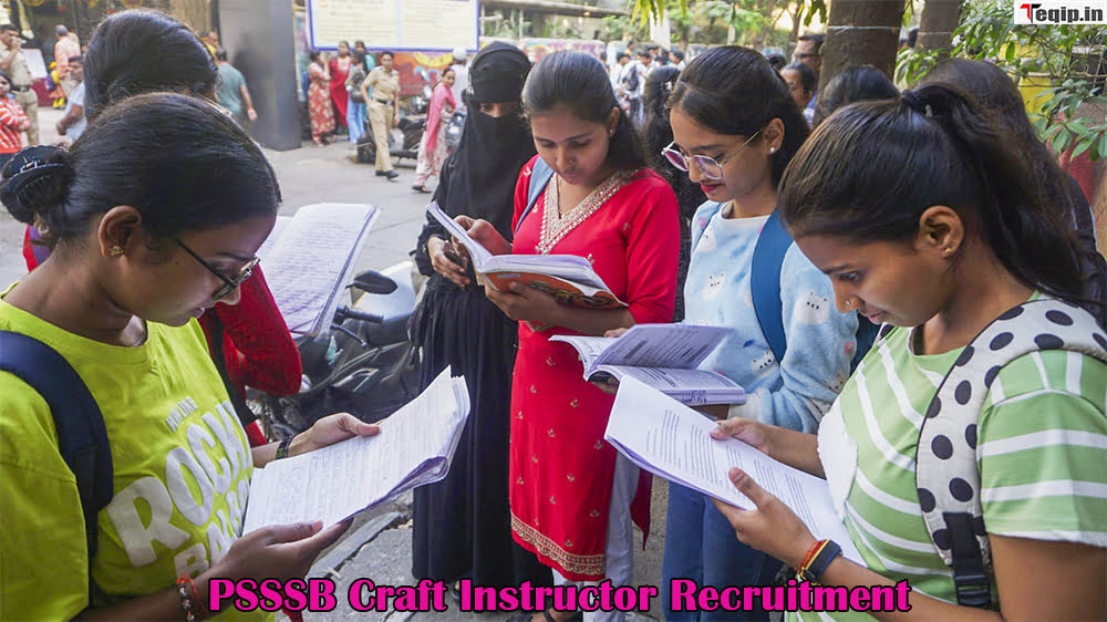 PSSSB Craft Instructor Recruitment