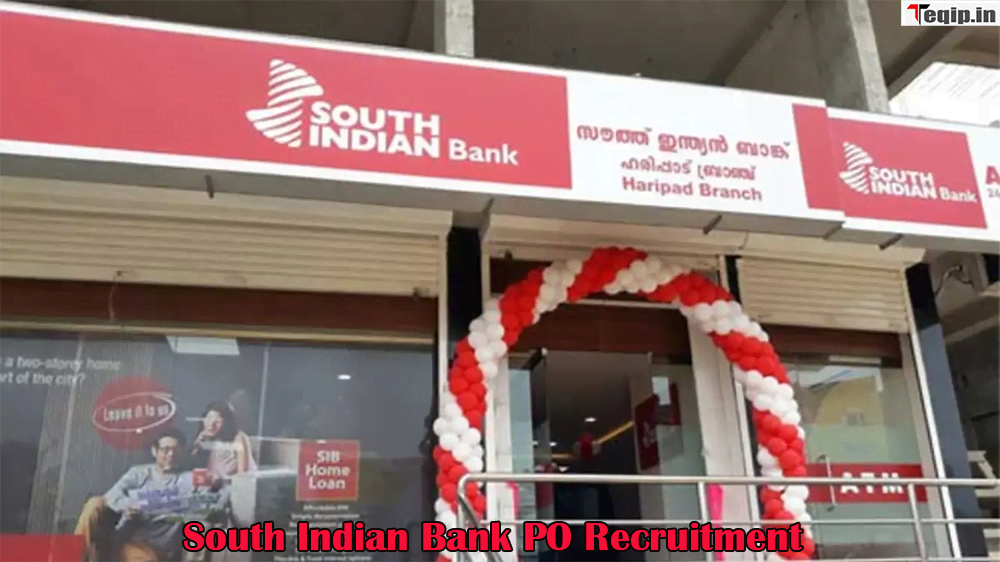 South Indian Bank PO Recruitment