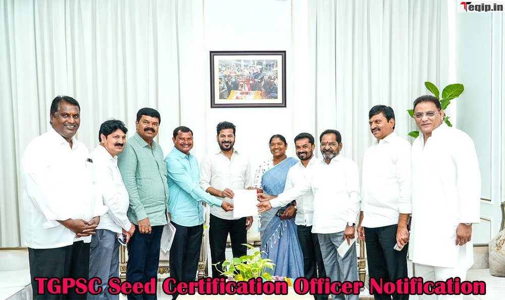 TGPSC Seed Certification Officer Notification
