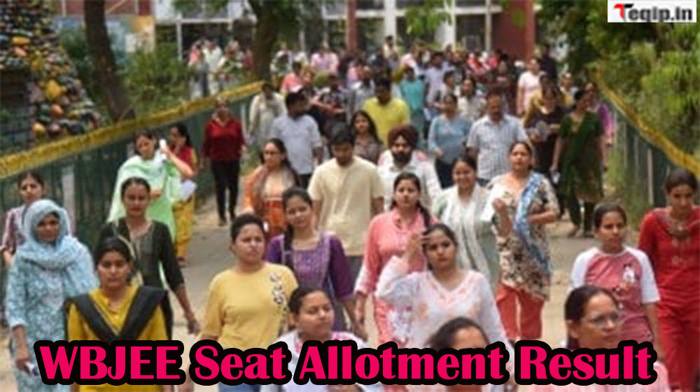 WBJEE Seat Allotment Result