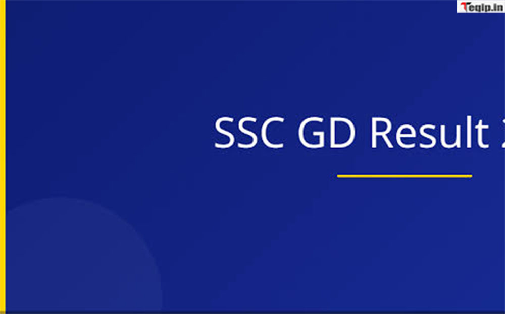 SSC GD Result