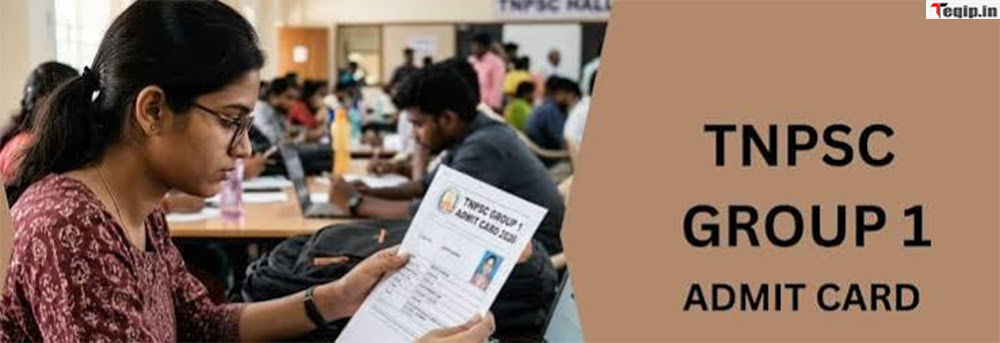 TNPSC Group 1 Hall Ticket